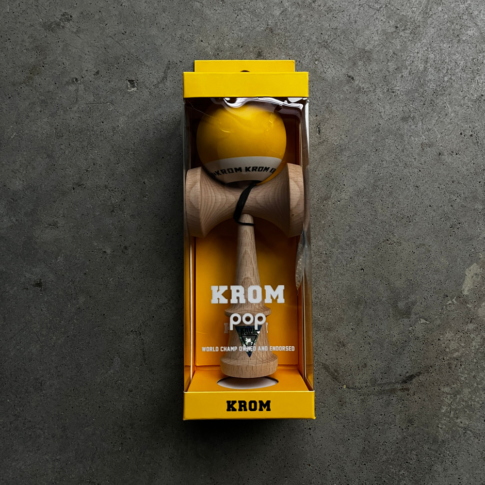 Кендама KROM POP Yellow
