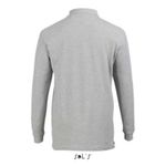 Рубашка поло мужская Sol's Star с длинным рукавом. Тёмно-синий  XL