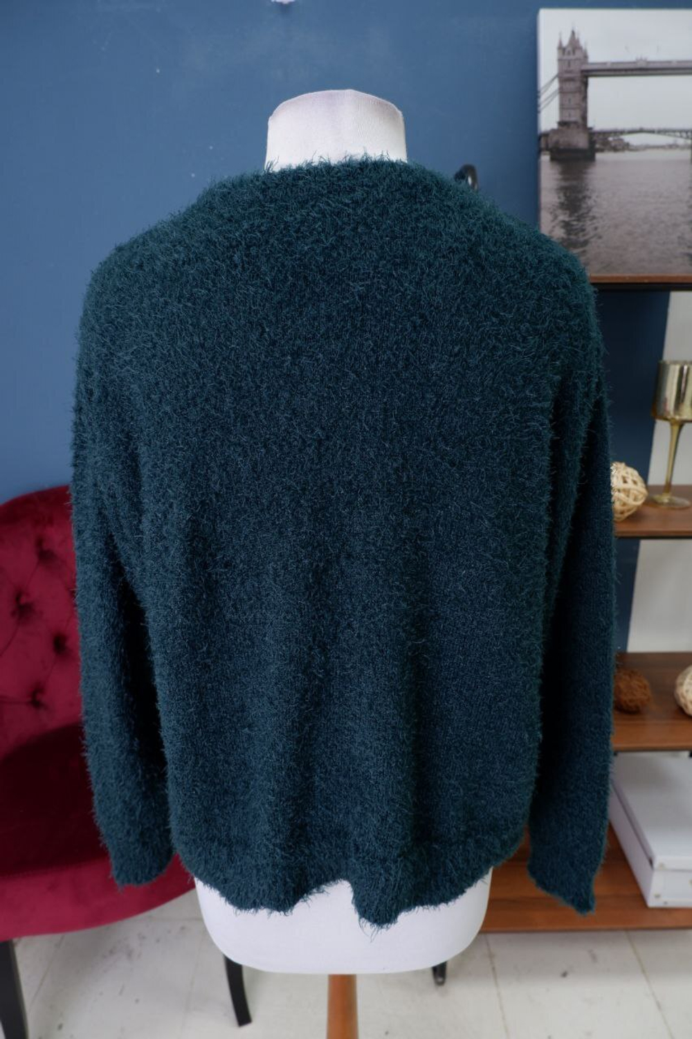 Джемпер H&M пушистый 48 размер