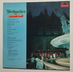 Винтажная виниловая пластинка LP James Last Weihnachten Mit James Last (Germany 1973) (Club Edition)