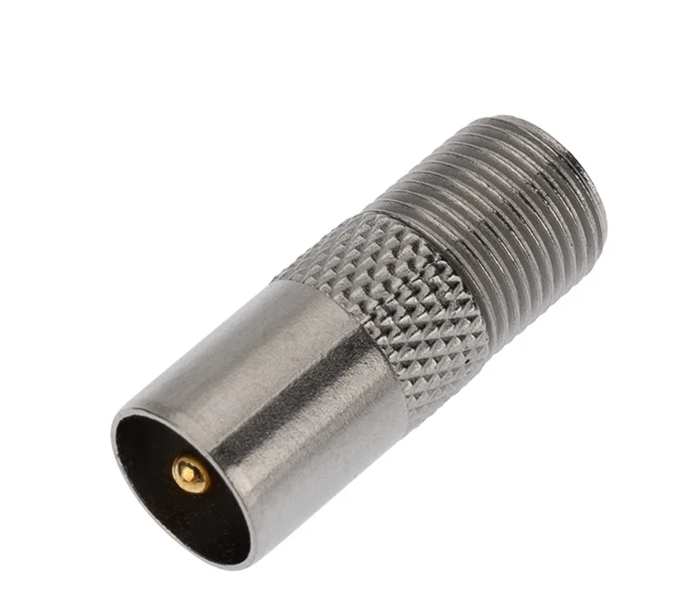 626 Переход F-гнездо-ТВ-штекер прямой