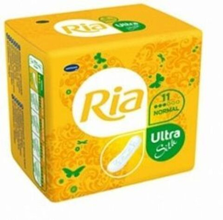 RIA Ultra Silk Sanitary Towels, 11 шт.,жен.гигиен.прокл., Ультра Нормал