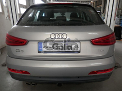 Фаркоп оцинкованный Galia V069A для Volkswagen Tiguan 2007-2016, 2016-, Audi Q3 2011-2018(паспорт и сертификат в комплекте)(без электрики)