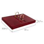 Набор настольный BESTAR "Charon" из массива дерева (бук), 7 предметов, цвет "красное дерево", 236393