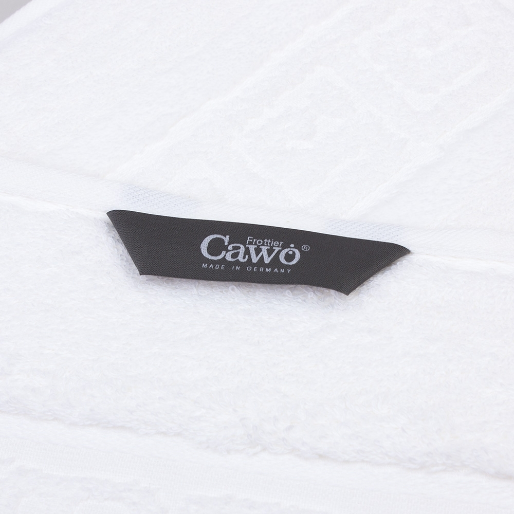 Полотенце 80х160 Cawo Noblesse 1001 белое