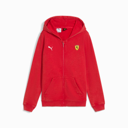 PUMA X SCUDERIA FERRARI СПОРТИВНАЯ ТОЛСТОВКА С КАПЮШОНОМ SPORTSWEAR, КРАСНЫЙ