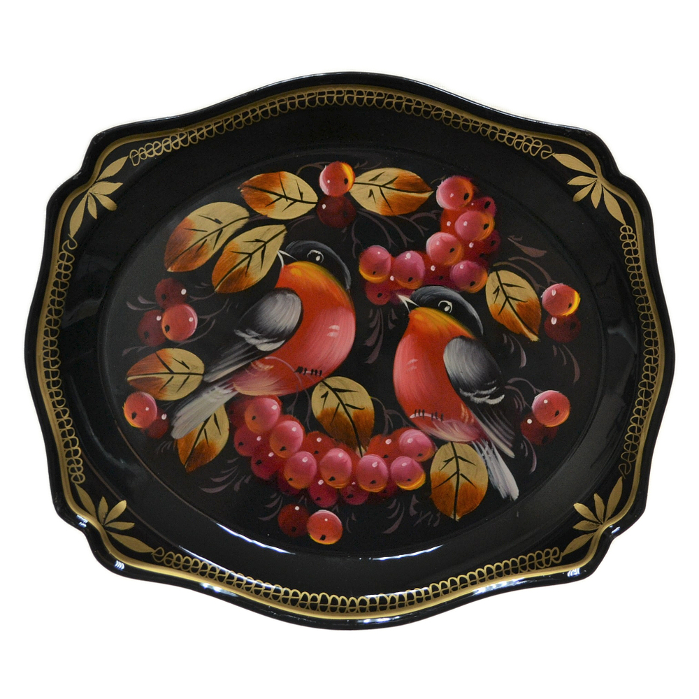 Zhostovo metal tray A3D260924169