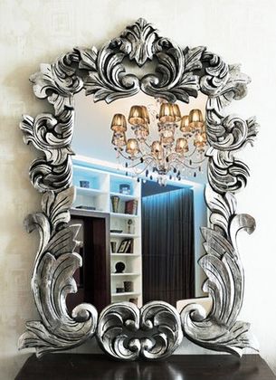 Зеркало Генрих, серебряное