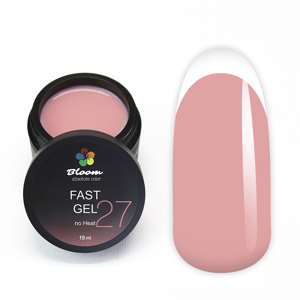 Фаст гель Fast Gel №27 15 мл (низкотемпературный) BLOOM
