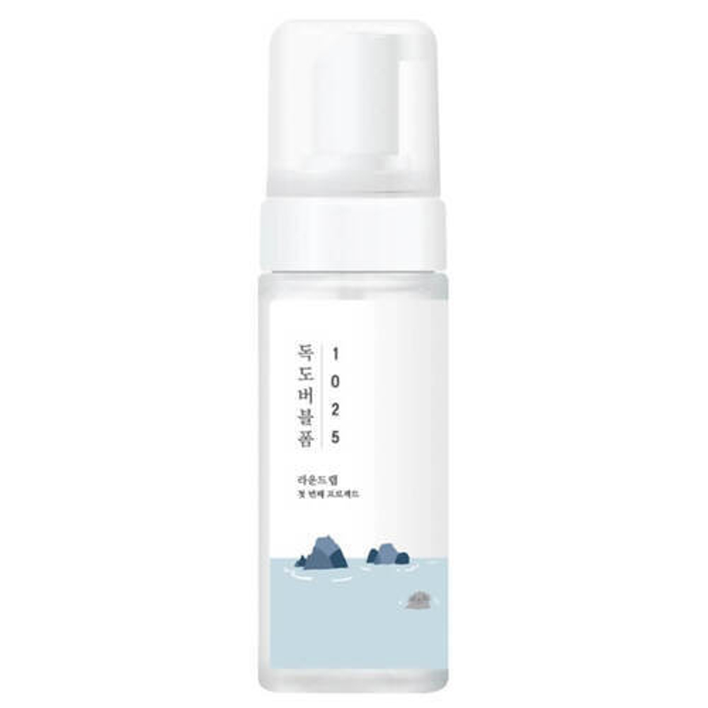 Round Lab Пенка очищающая пузырьковая с морской водой - 1025 Dokdo bubble foam, 150мл