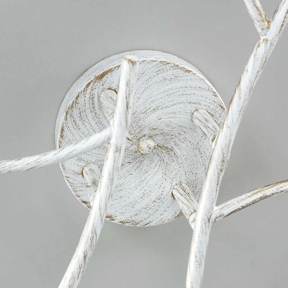 Citilux Флорида CL148160 Люстра потолочная Белая с патиной