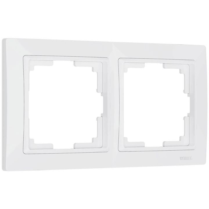 Рамка на 2 поста Werkel Snabb basic белый W0022001 4690389161346