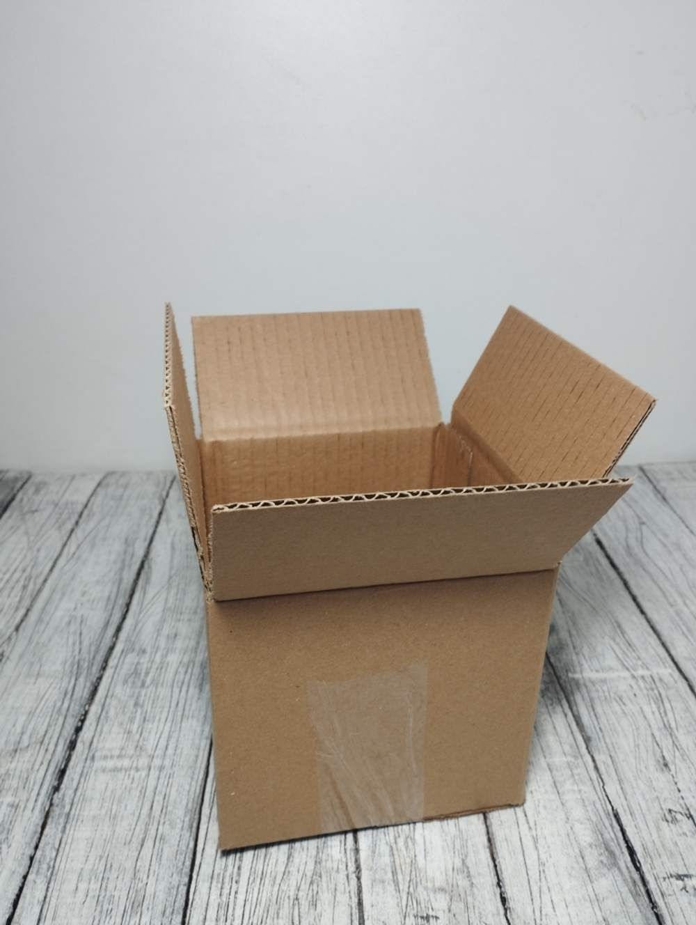 Коробка картонная, гофрокороб 130х130х130 мм - 20 шт