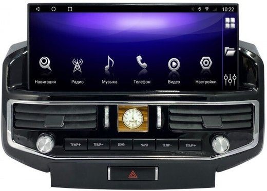 Магнитола для Toyota Land Cruiser 200 2007-2015 - Parafar PF381L12 монитор 12.3", Android 12, 6+128Гб, CarPlay, SIM-слот