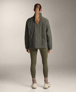 Oysho Утепленная водоотталкивающая куртка FELLEX® с AEROGEL, зеленый
