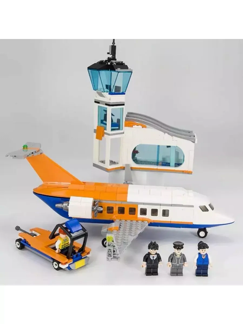 Конструктор Пассажирский Терминал Аэропорта 697 деталей