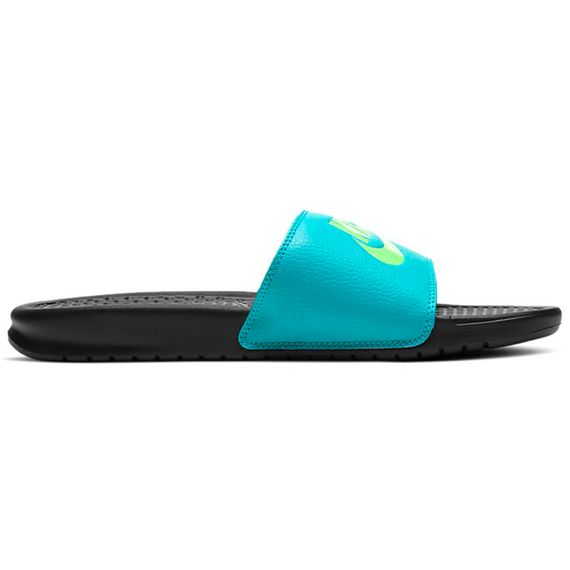 Nike Benassi JDI 'Black Blue Green'