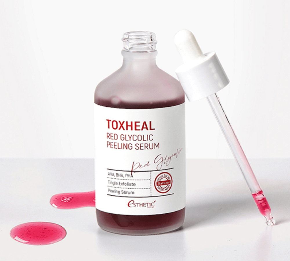 Тингл-сыворотка с гликолевой кислотой Esthetic House Toxheal Red Glycolic Peeling Serum 100мл