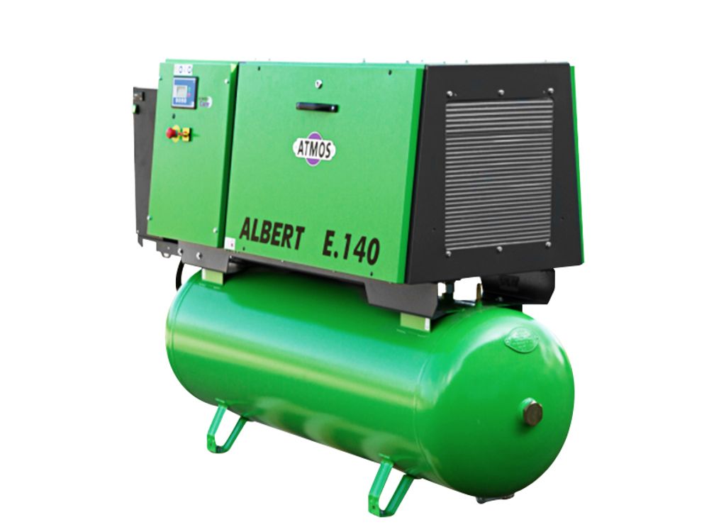 Винтовой компрессор ATMOS ALBERT E140-KRD-13-500 на ресивере 500 литров с осушителем