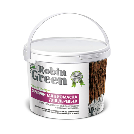 Побелка Robin Green Серебряная биомаска, 3,5 кг