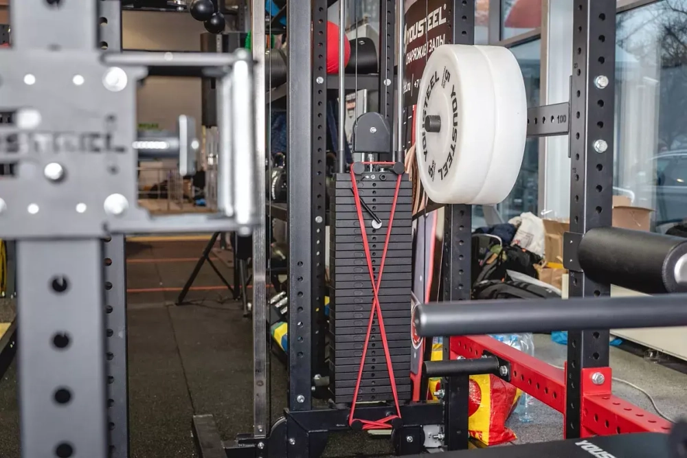 Отсек кроссовера (блочный тренажер)