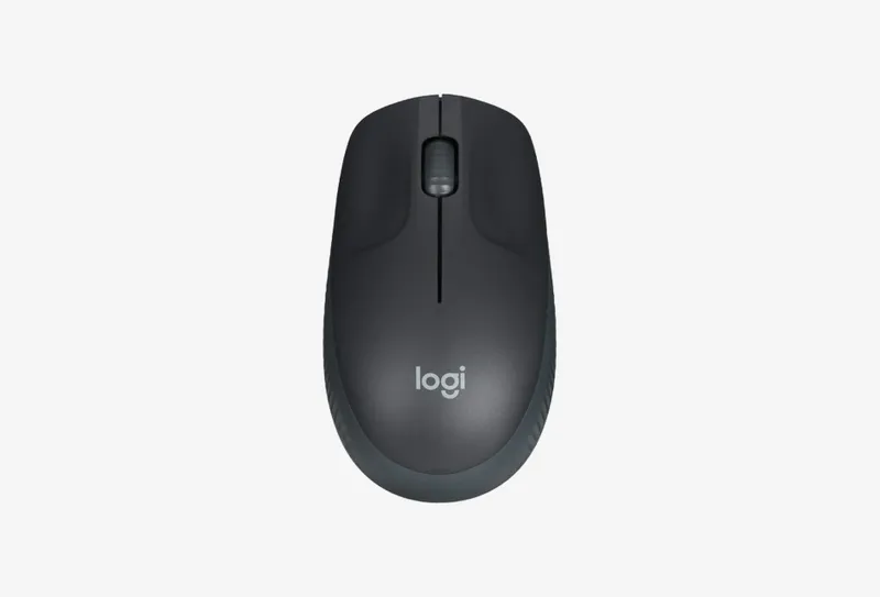 Мышь радиоканал Logitech Logitech M190 черный