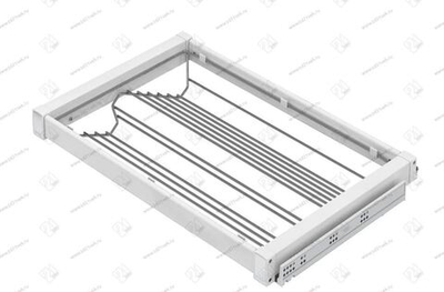 S-6732-W Выдвижная обувница в базу 900 мм, Starax, (860-890х475х150 мм), белая
