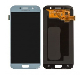 Дисплей для Samsung A520F (A5 2017) в сборе с тачскрином Синий - Ориг
