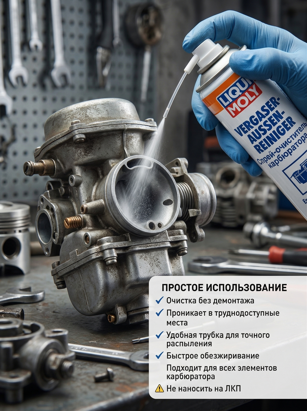 Очиститель карбюратора