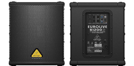 BEHRINGER Eurolive B1200D-PRO активный сабвуфер, 500Вт, динамик 12 дюймов