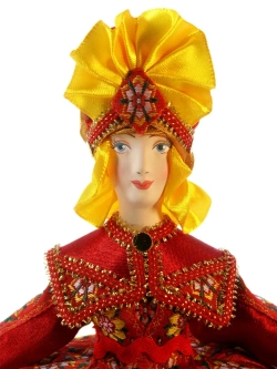 Кукла-грелка на чайник Русская красавица