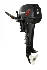 Лодка ПВХ ТАЙМЕНЬ LX 3400 НДНД + 2х-тактный лодочный мотор GOLFSTREAM T 15 BMS