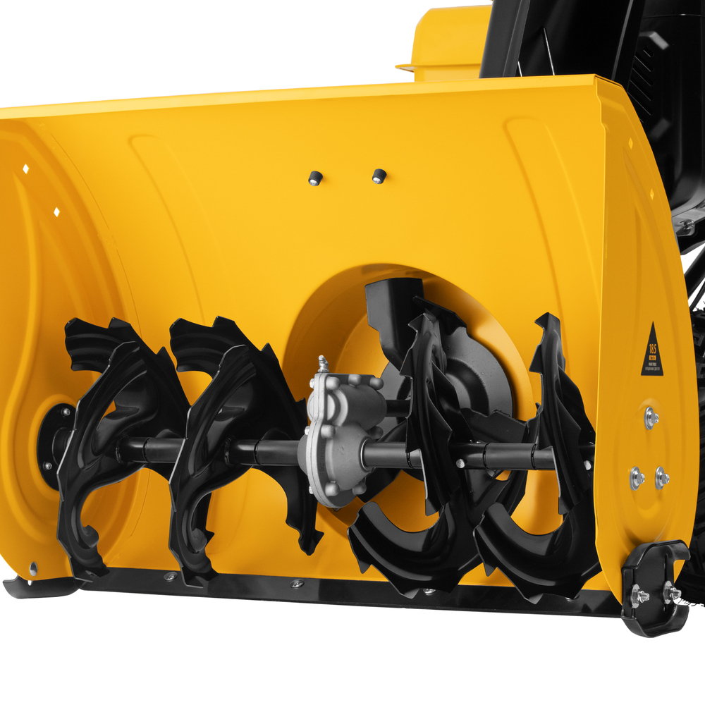 Бензиновая снегоуборочная машина SBL 711D PRO, 302cc, эл.старт, фара, обогрев, блок. дифф. Denzel