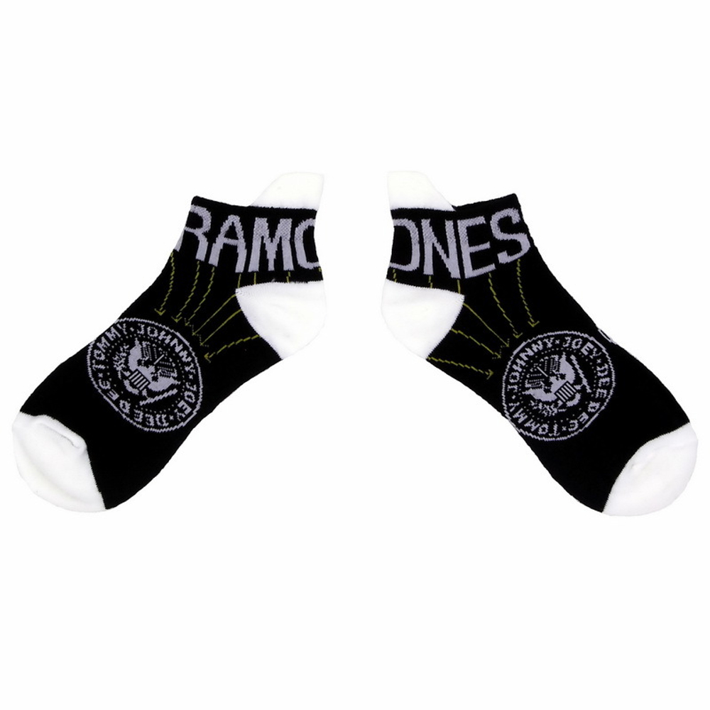 Носки Ramones ( черные, короткие )