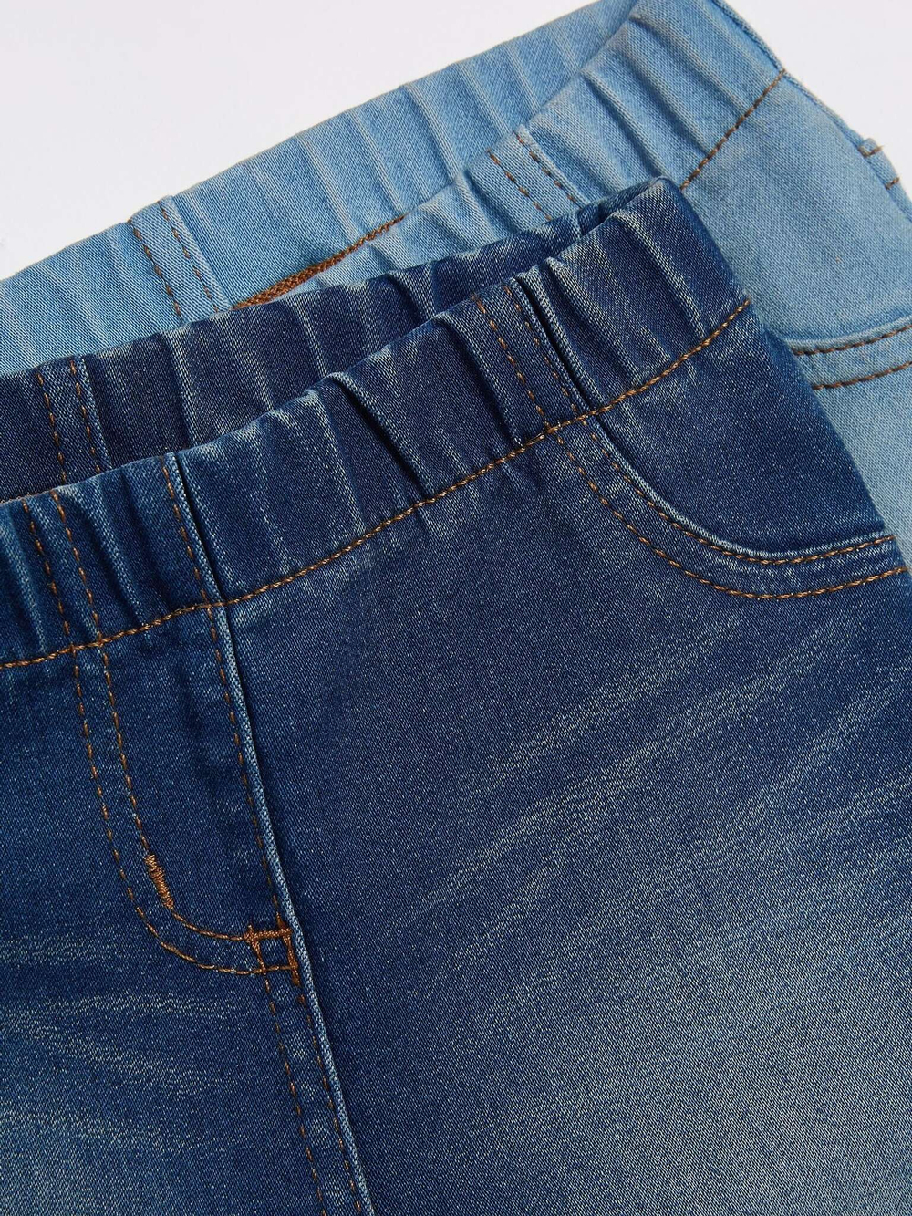 Джегинсы для девочки Next 237-364, 2 шт., Синий, Голубой