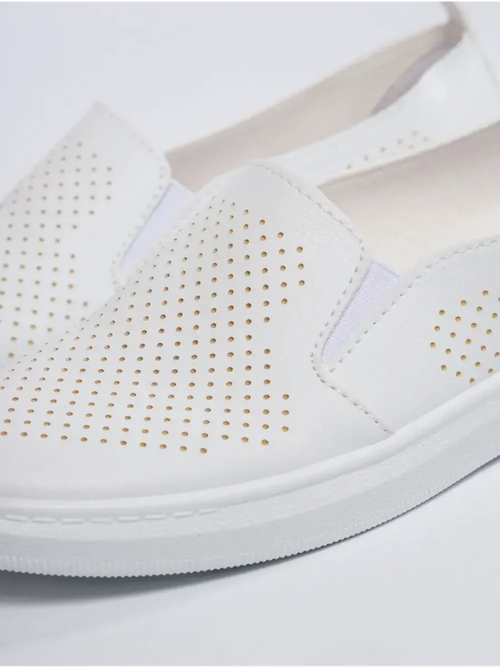 Мокасины летние с перфорацией