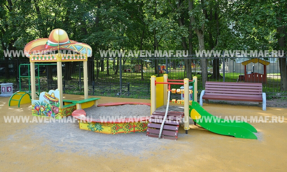 Песочный столик Олимпийский для детской площадки