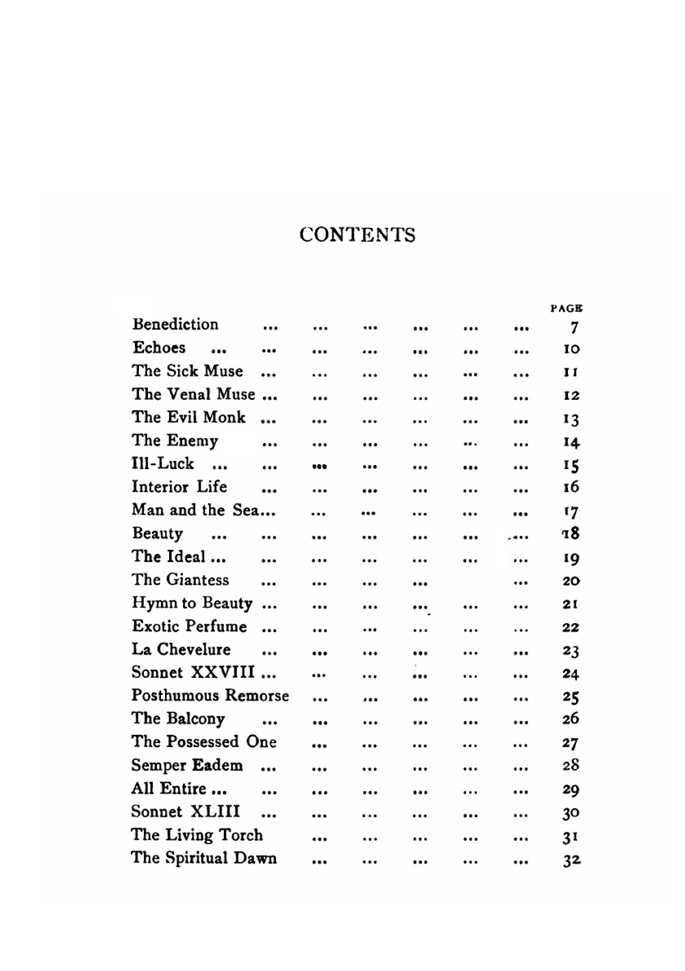 The flowers of evil | Charles Baudelaire