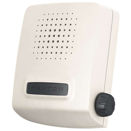 Звонок проводной Сверчок тройной ди-до 220В 80-90дБА регулир. громкости бел. МОНОМАХ СВ-02Р