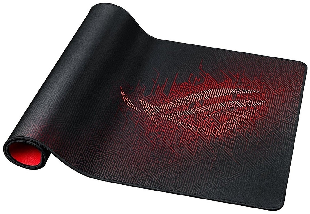 Коврик для мыши ASUS ROG Sheath NC01-1A черный-красный