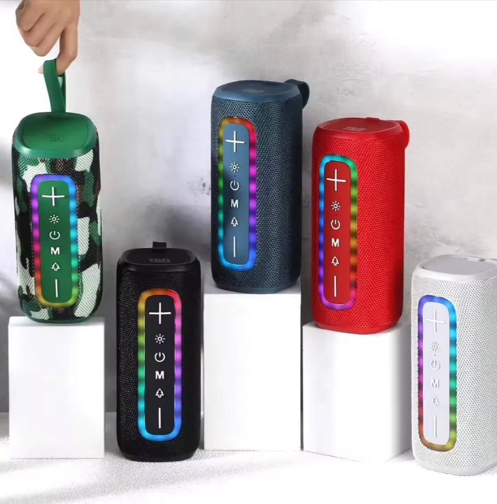 Беспроводная колонка TG-428 (5W/TF/FM/BT) LED Flashing