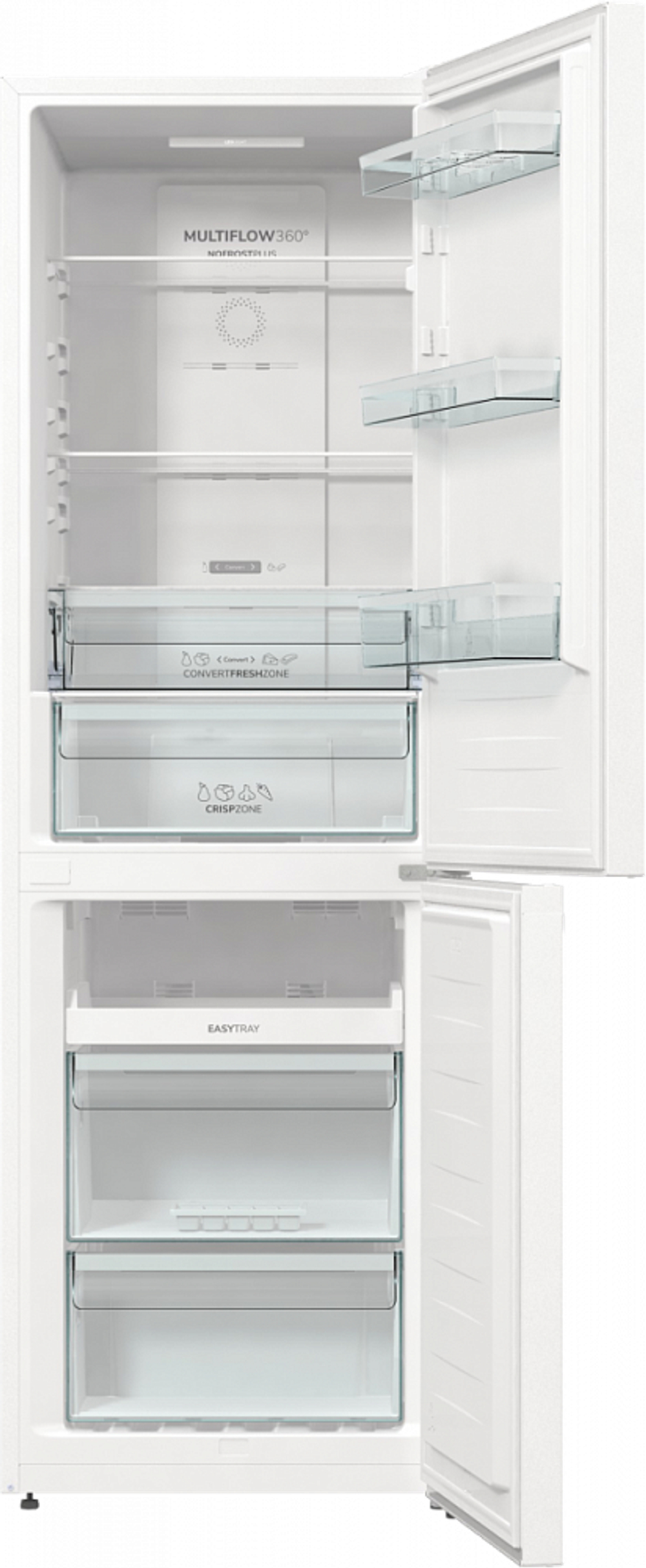 Отдельностоящий двухкамерный холодильник Gorenje NRKP61EA2W4