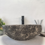 Раковина из речного камня RS-63408 (49*44*15) 0123