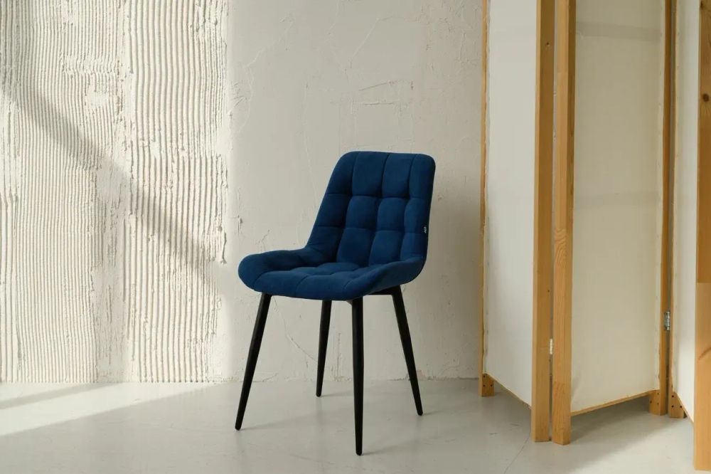 Стул Президент NEW(Синий Софт) 1 шт, ДСВ-Мебель