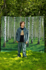 Джинсы Cargo Forest Man (Dark Blue Green)