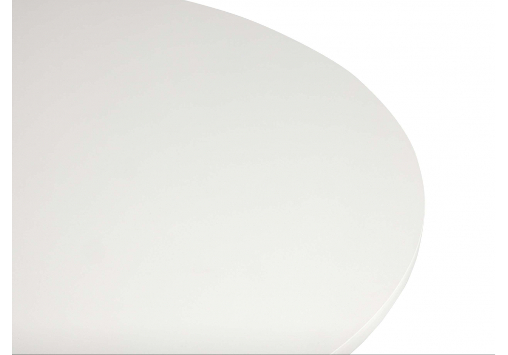 Стол деревянный Woodville Барел 90 белый, золото