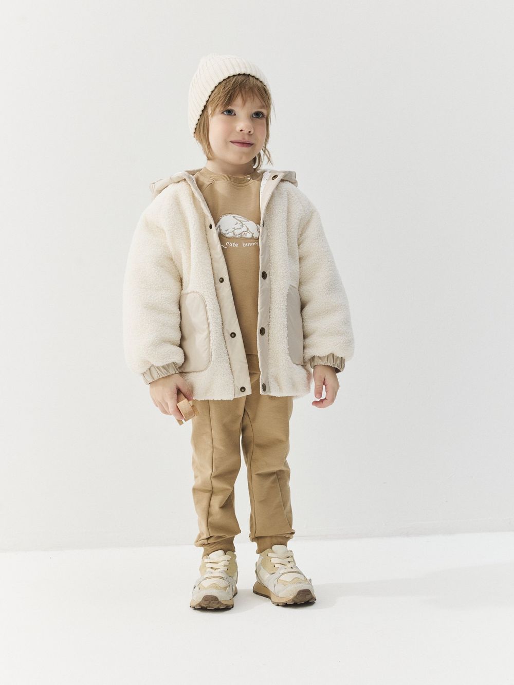 Куртка меховая "Молоко" 0+