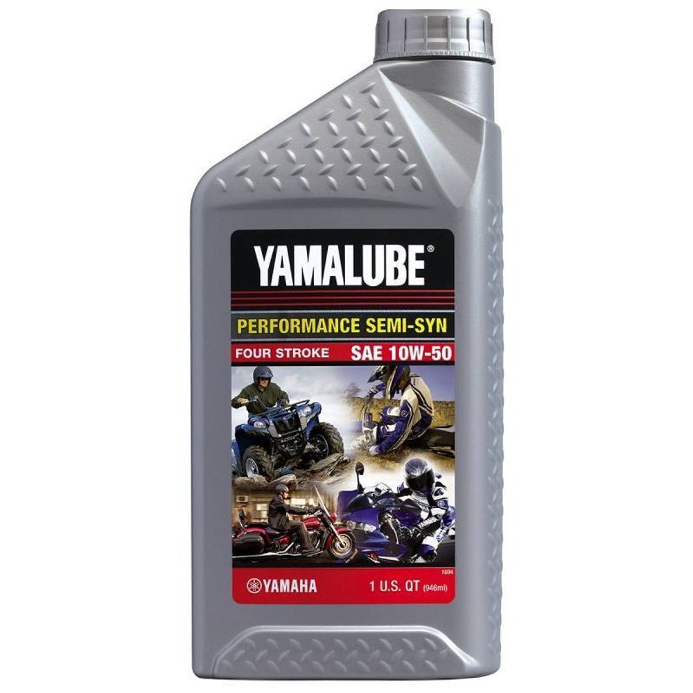Моторное масло Yamalube для 4Т мототехники, полусинтетическое (10W-50)