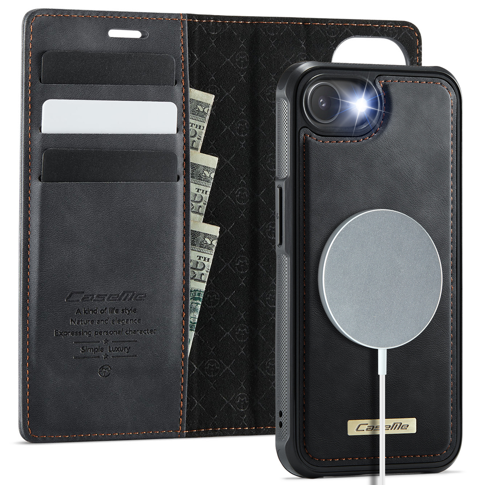 Чехол-кошелек CaseMe 2 in 1 MagSafe iPhone 16E