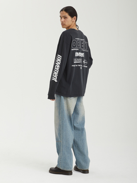 Мужской Лонгслив Obey Persistent Movement